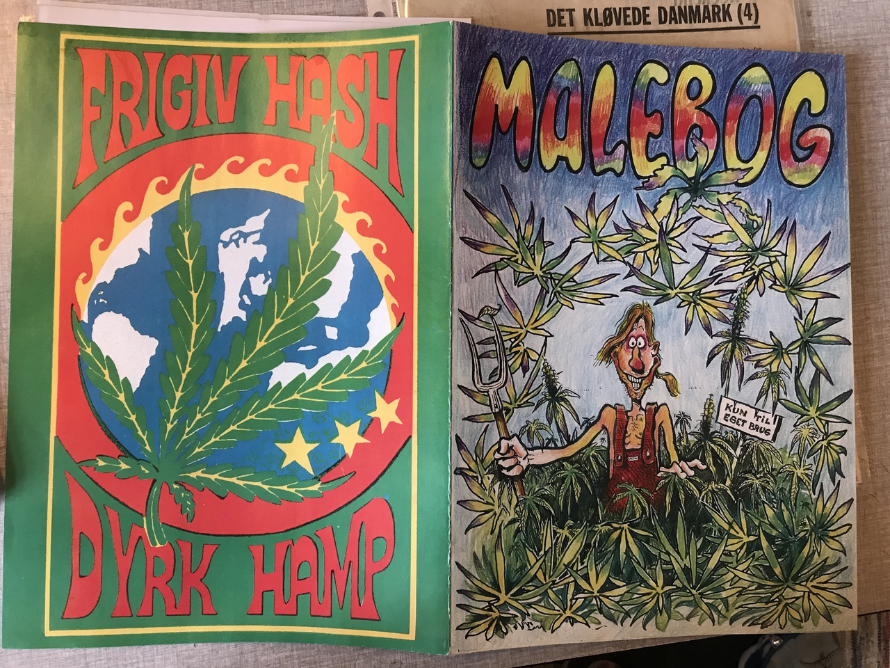 Colouring book, legalise Cannabis