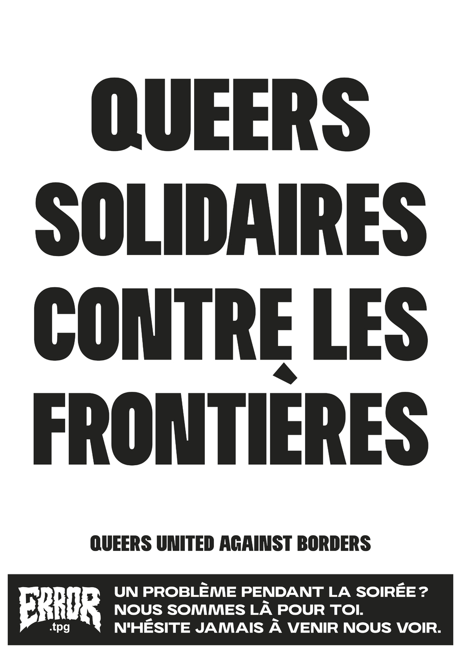 Queers solidaires contre les frontières